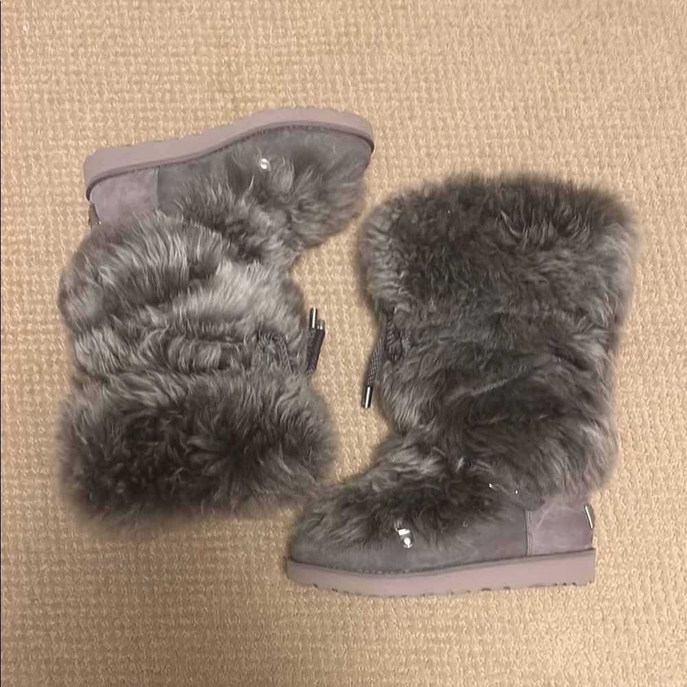 UGG Gray Winter & Rain Boots